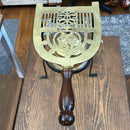 Brass Kettle and Hearth Trivet