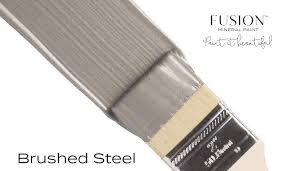 Fusion Mineral Paint - Metallics Brushed Steel 1.25oz.