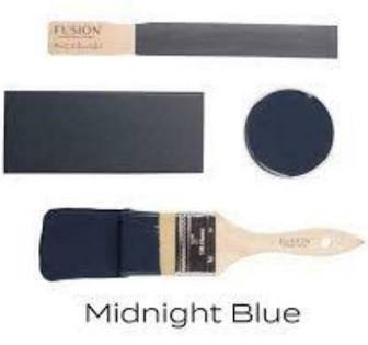 Fusion Mineral Paint - Midnight Blue (2 Liter - 68oz.) (4.22 Pints)