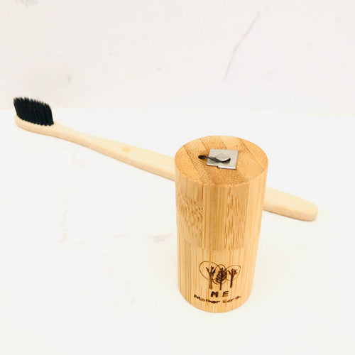 Eco Dental Floss - Refillable BAMBOO Container